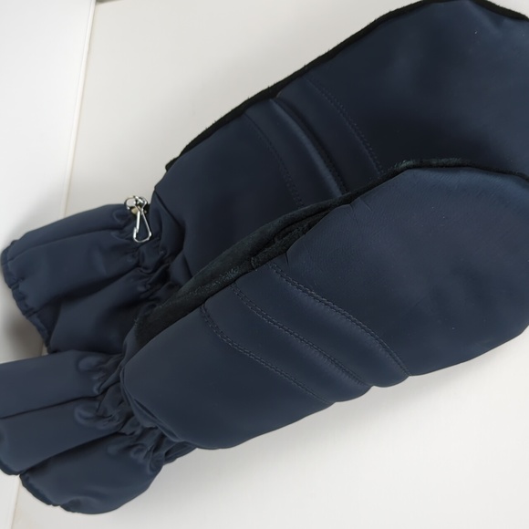 VINTAGE Saranac Men's Large Nylon Suede Thinsulate Mitten Gloves - Picture 7 of 7